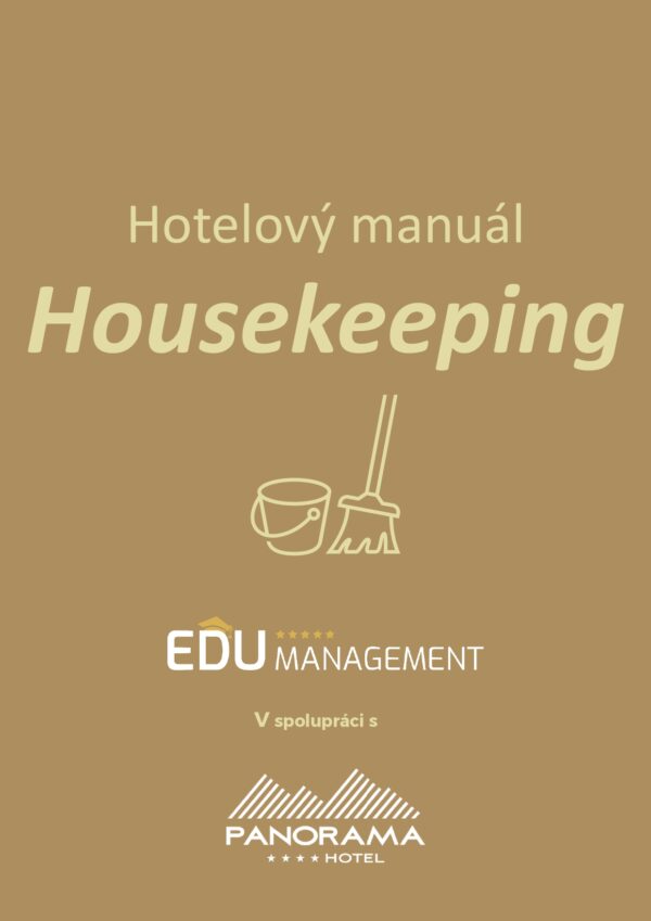 Hotelový štandard - Housekeeping ebook obálka pre Edumanagement